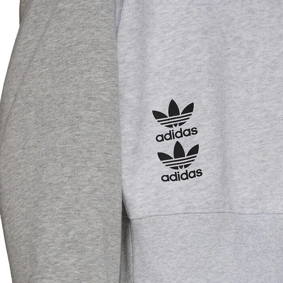 NWT Adidas Women’s Logo Play Cropped Hoodie Size Small - Picture 6 of 8